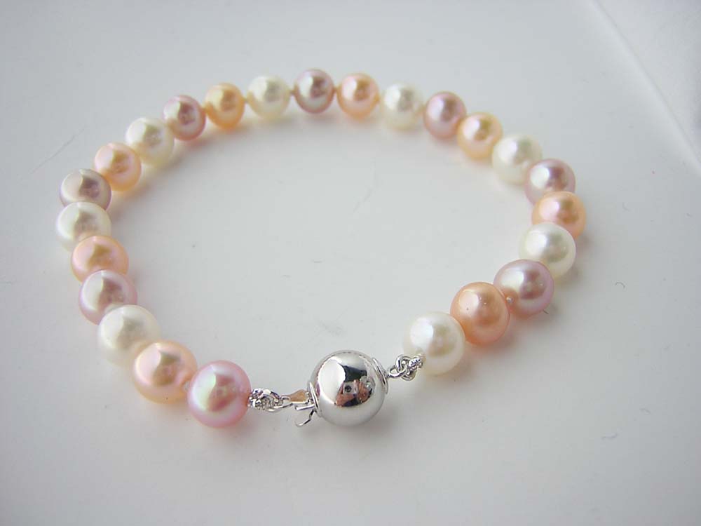 925 silver pearl necklace