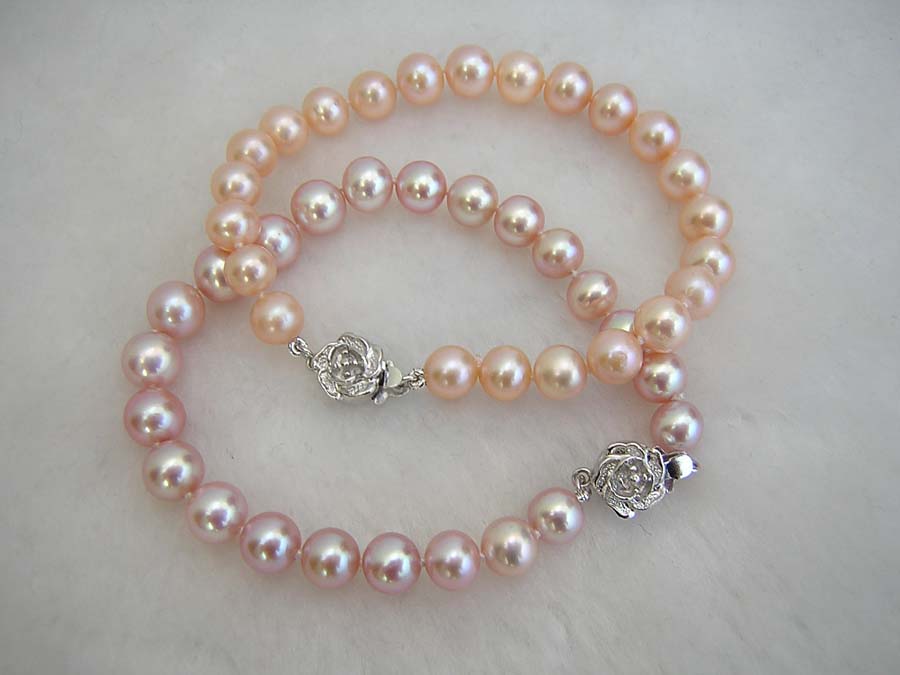 925 silver pearl necklace