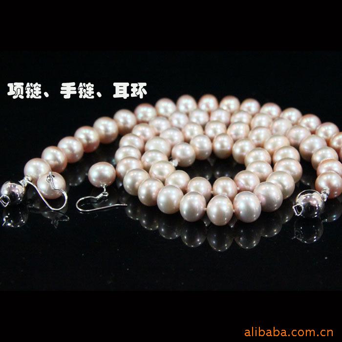 925 silver pearl necklace