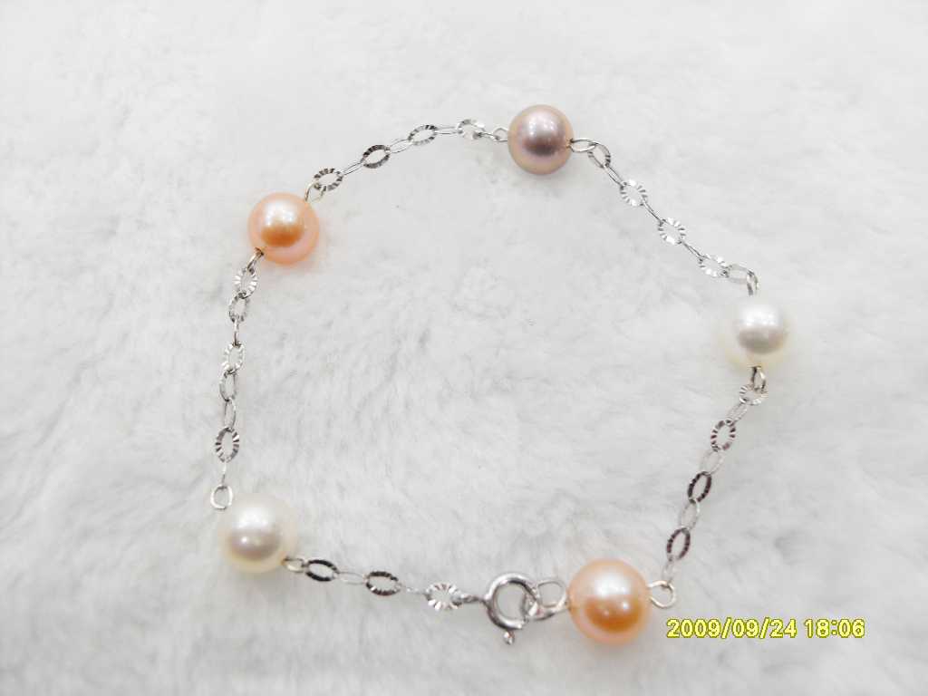 925 silver pearl necklace