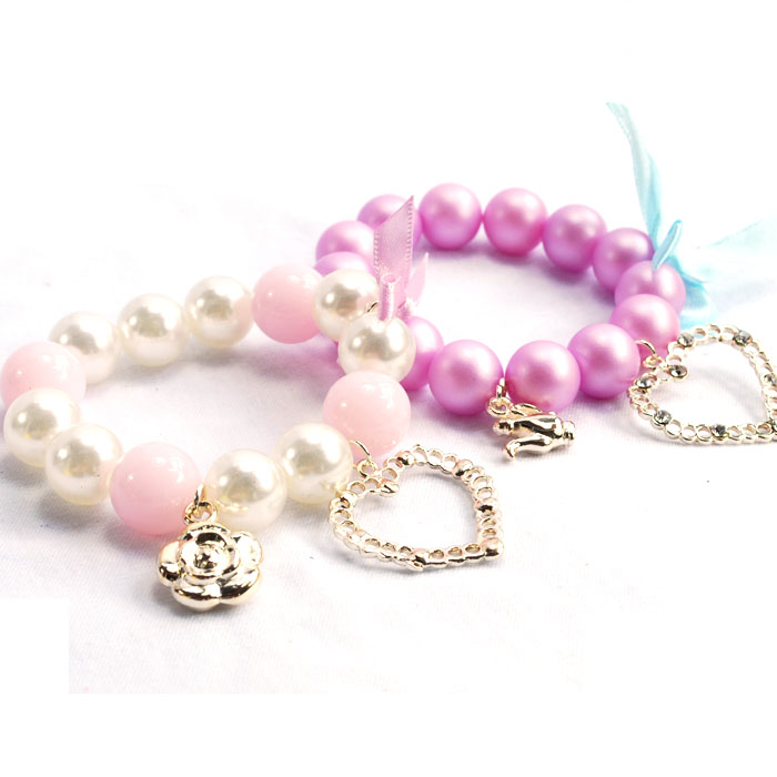 Alloy pearl bracelet